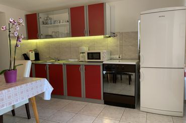 Kitchen and dining room